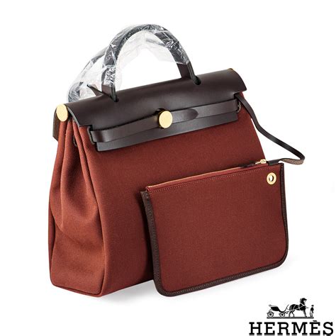 hermes herbag rouge h|Herbag Zip 31 bag .